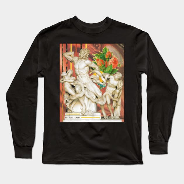 An Ego Thing - Lizzy McAlpine Collage Long Sleeve T-Shirt by maxberube